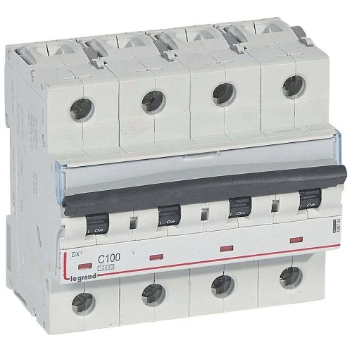 Legrand 408704 4 Kutup C Tipi 100A 10kA Otomatik Sigorta - 1