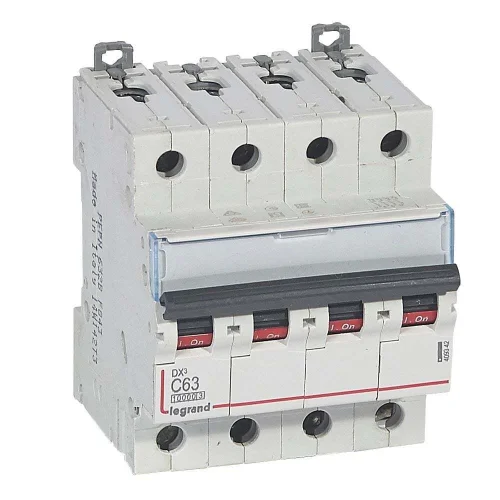 Legrand 409342 4 Kutup C Tipi 63A 10kA Otomatik Sigorta - 1
