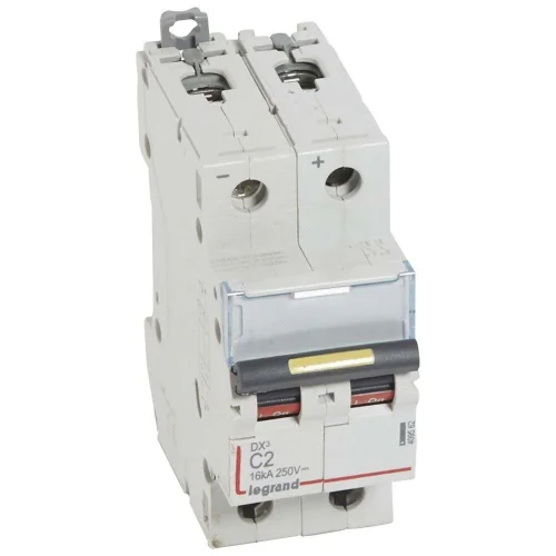 Legrand 409562 DX3 DC Sigorta 2P C2 16KA Otomatik Sigorta - 1
