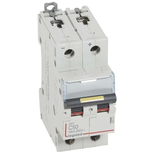 Legrand 409573 DX3 DC Sigorta 2P C50 16KA Otomatik Sigorta - 1
