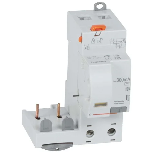 Legrand 410413 Dx³ Yana Montaj Kaçak Akım Koruma 2P Ac 40A 300Ma (1 Modül/Kutup İçin) - 1