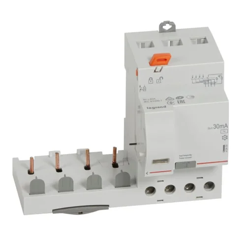 Legrand 410499 Dx³ Yana Montaj Kaçak Akım Koruma 4P Ac 40A 30Ma (1Modül/Kutup İçin) - 1