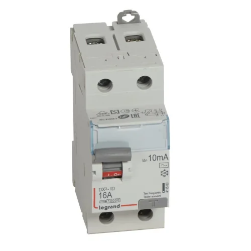 Legrand 411500 DX³ KAK 2P AC 16A 10mA Kaçak Akım Rölesi - 1