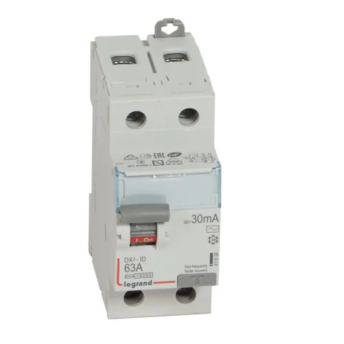 Legrand 411506 DX³ KAK 2P AC 63A 30mA Kaçak Akım Rölesi - 1