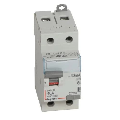 Legrand 411555 DX³ KAK 2P A 40A 30mA Kaçak Akım Rölesi - 1