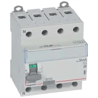 Legrand 411663 DX³ KAK 4P AC 80A 30mA Kaçak Akım Rölesi - 1