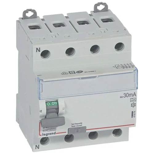 Legrand 411674 DX³ KAK 4P A 25A 30mA Kaçak Akım Rölesi - 1