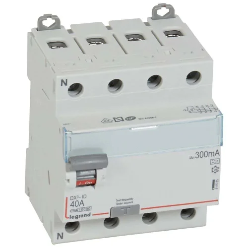 Legrand 411685 DX³ KAK 4P A 40A 300mA Kaçak Akım Rölesi - 1