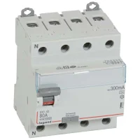 Legrand 411687 DX³ KAK 4P A 80A 300mA Kaçak Akım Rölesi - 1
