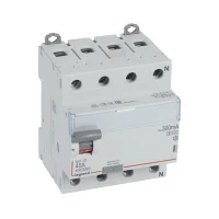 Legrand 411800 DX³ KAK 4P selektif-A 40A 300mA Kaçak Akım Rölesi - 1