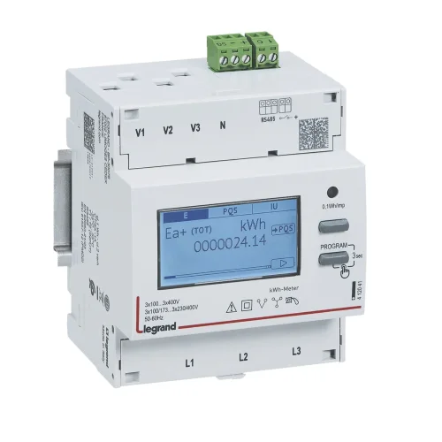 Legrand 412041 Enerji Ölçer Trı 5A 2T Rs485 - 1