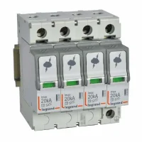 Legrand 412223 Sayaç Sonrası İçin Parafudr Tip 2 C Tipi Imax 20Ka Up:1.2Kv 4Kutup - 1