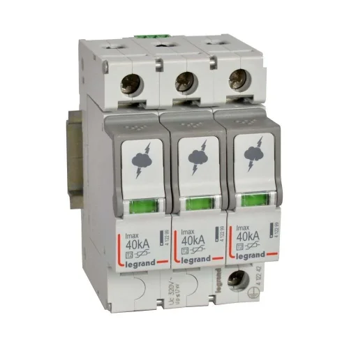Legrand 412242 Sayaç Sonrası İçin Parafudr Tip 2 C Tipi Imax 40Ka Up:1.7Kv 3Kutup - 1