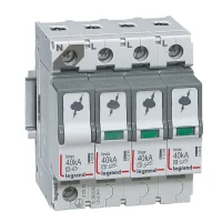 Legrand 412245 Sayaç Sonrası İçin Parafudr Tip 2 C Tipi Imax 40Ka Up:1.7Kv 3Kutup + N - 1
