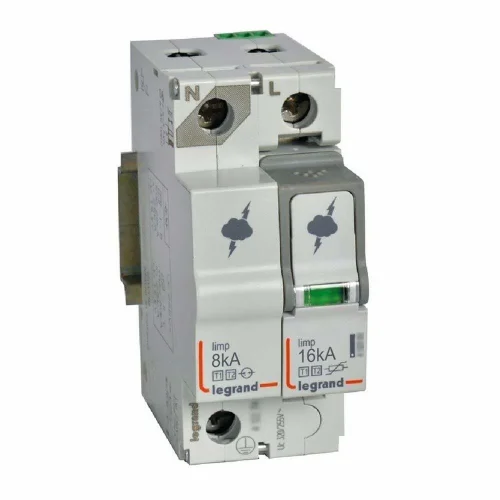 Legrand 412254 Ana Dağıtım Panosu İçin Parafudr Tip1 - Tip 2 Veya B + C Tipi 1K + N Up:1.3Kv - 1