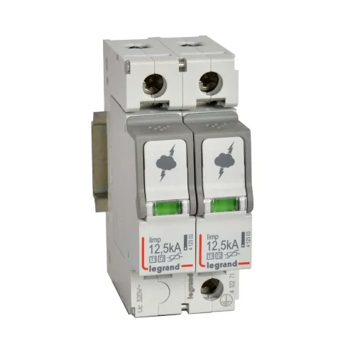 Legrand 412271 Ana Dağıtım Panosu İçin Parafudr Tip1 - Tip 2 Veya B + C Tipi 2 Kutup Up:1.5Kv - 1