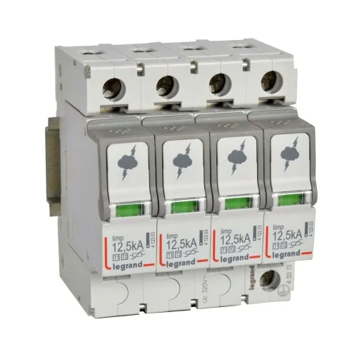Legrand 412273 Ana Dağıtım Panosu İçin Parafudr Tip1 - Tip 2 Veya B + C Tipi 4 Kutup Up:1.5Kv - 1
