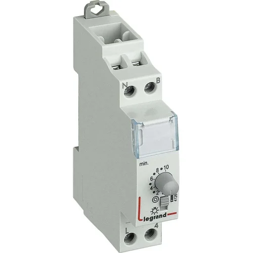 Legrand 412602 Merdiven Otomatiği 230V 16A Çıkış 0.5 Sn Den 10 Dk Ayarlanabilir - 1