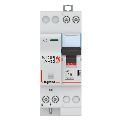 Legrand 415913 DX3 AFDD 1P+N C16 2M Kaçak Akım Rölesi - 1