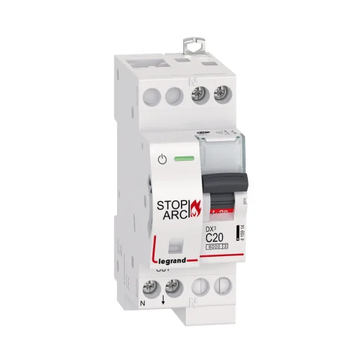 Legrand 415914 DX3 AFDD 1P+N C20 2M Kaçak Akım Rölesi - 1