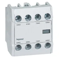 Legrand 416854 Ctx³ Kontaktörlere Eklenebilir Öne Montaj Yardımcı Kontak 3Na+1Nk - 1