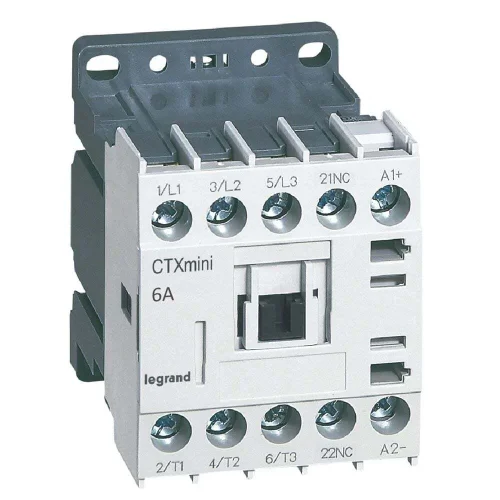 Legrand 417011 Ctx³ 3P Mini Kontaktör 6A 1Nk Yardımcı Kontaklı 24V Dc - 1