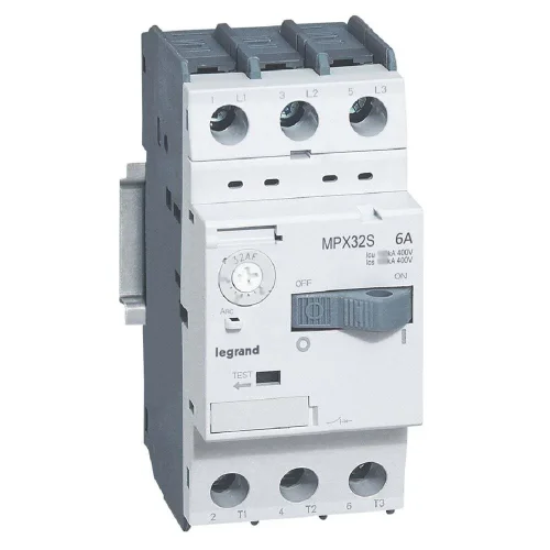 Legrand 417308 Mpx³ 32S Motor Koruma Şalteri 4 - 6A (Basmalı Tip) - 1