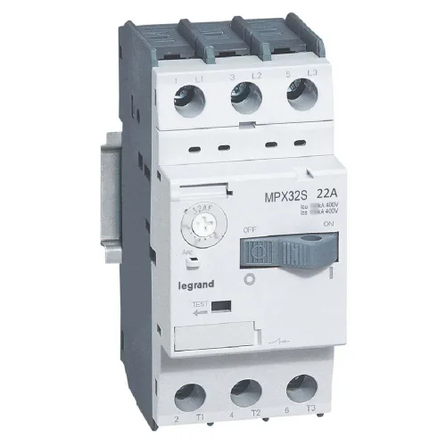 Legrand 417313 Mpx³ 32S Motor Koruma Şalteri 14 - 22A (Basmalı Tip) - 1