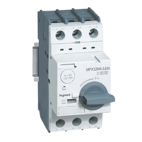 Legrand 417343 Mpx³ 32Ma Motor Koruma Şalteri 0.63A (Çevirmeli Tip) - 1