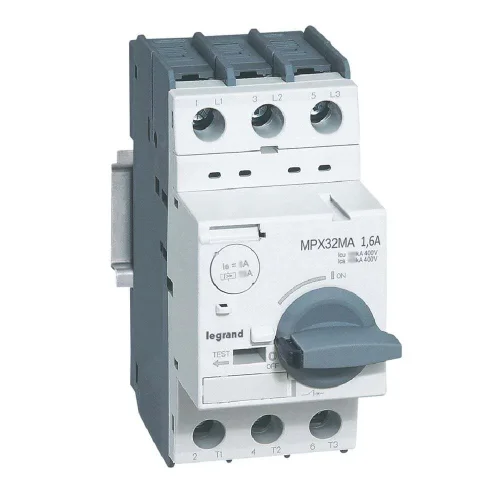 Legrand 417345 Mpx³ 32Ma Motor Koruma Şalteri 1.6A (Çevirmeli Tip) - 1