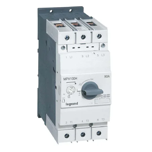 Legrand 417378 Mpx³ 100H Çevirmeli Anahtarlı Tip Motor Koruma Şalteri In:90A Termik 70 İle 90A - 1