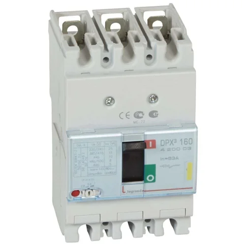 Legrand 420003 DPX³160 TM 3P 63A 16kA Kompakt Şalter - 1