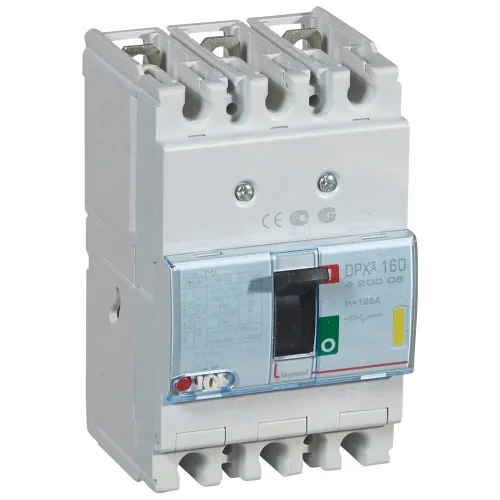 Legrand 420006 DPX³160 TM 3P 125A 16kA Kompakt Şalter - 1