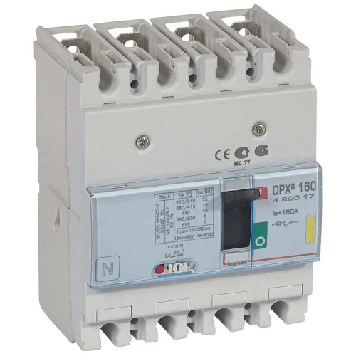 Legrand 420017 DPX³160 TM 4P 160A 16kA Kompakt Şalter - 1