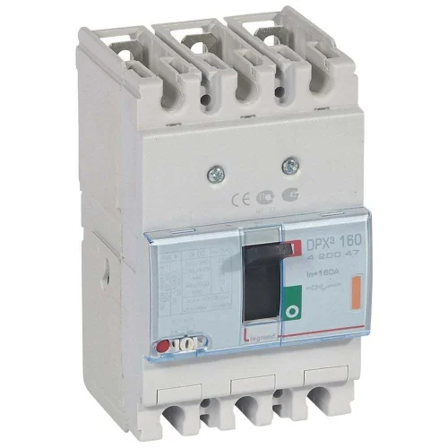Legrand 420047 DPX³160 TM 3P 160A 25kA Kompakt Şalter - 1