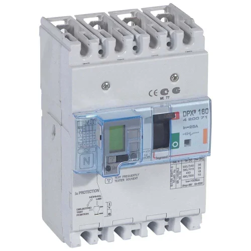 Legrand 420071 DPX³160 TM&KAK 4P 25A 25kA Kompakt Şalter - 1