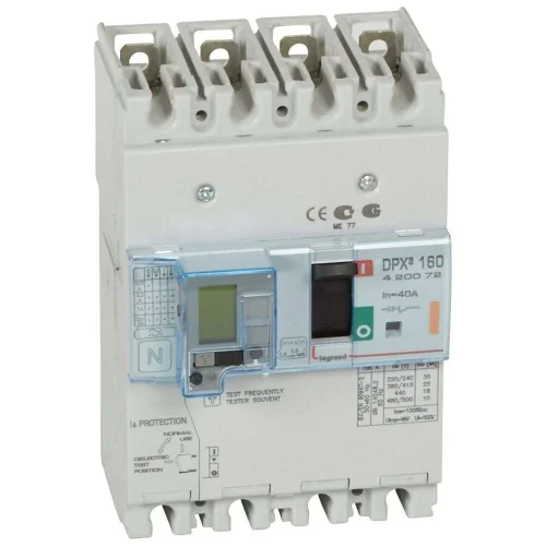 Legrand 420072 DPX³160 TM&KAK 4P 40A 25kA Kompakt Şalter - 1