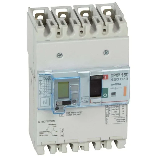 Legrand 420073 DPX³160 TM&KAK 4P 63A 25kA Kompakt Şalter - 1