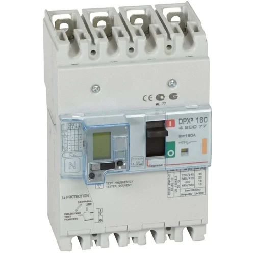 Legrand 420077 DPX³160 TM&KAK 4P 160A 25kA Kompakt Şalter - 1