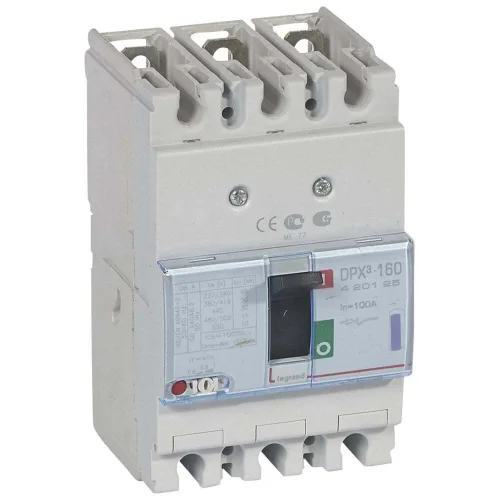 Legrand 420125 DPX³160 TM 3P 100A 50kA Kompakt Şalter - 1