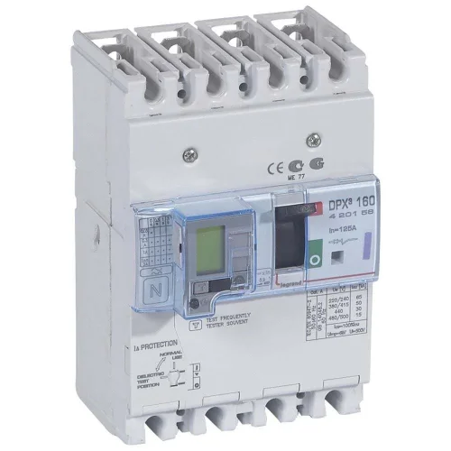Legrand 420156 DPX³160 TM&KAK 4P 125A 50kA Kompakt Şalter - 1