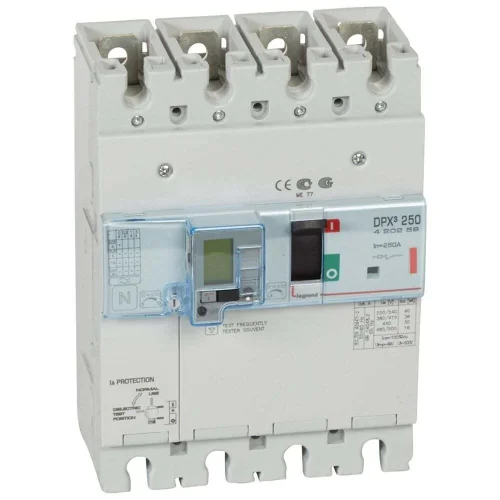 Legrand 420259 DPX³250 TM&KAK 4P 250A 36kA Kompakt Şalter - 1