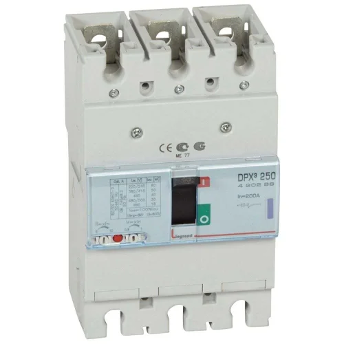 Legrand 420268 DPX³250 TM 3P 200A 50kA Kompakt Şalter - 1