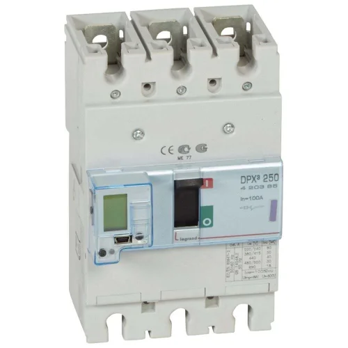 Legrand 420365 DPX³250 ELE 3P 100A 50kA Kompakt Şalter - 1