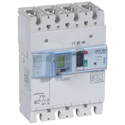 Legrand 420385 DPX³250 ELE&KAK 4P 100A 50kA Kompakt Şalter - 1