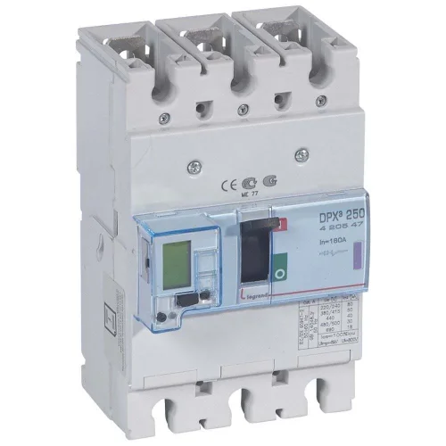 Legrand 420547 DPX³250 ELE&SG 3P 160A 50kA Kompakt Şalter - 1