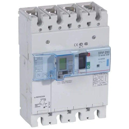 Legrand 420628 DPX³250 TM&KAK 4P 200A 70kA Kompakt Şalter - 1