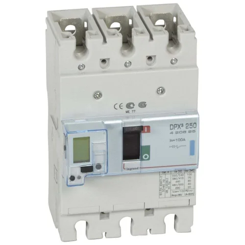 Legrand 420695 DPX³250 ELE&SG 3P 100A 70kA Kompakt Şalter - 1