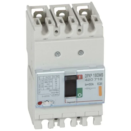 Legrand 420716 DPX³160 MANY. 3P 50A 25kA Kompakt Şalter - 1