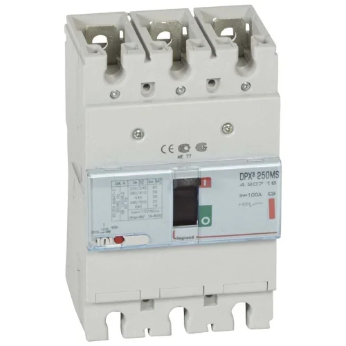 Legrand 420718 DPX³250 MANY. 3P 100A 36kA Kompakt Şalter - 1